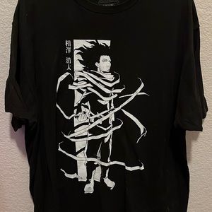 My hero academia “eraser head” black tee